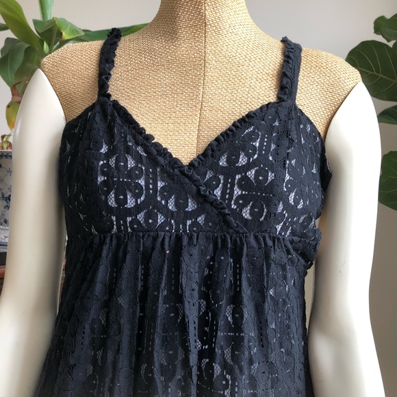 Black eyelet Maxi dress - Picture 3 of 3